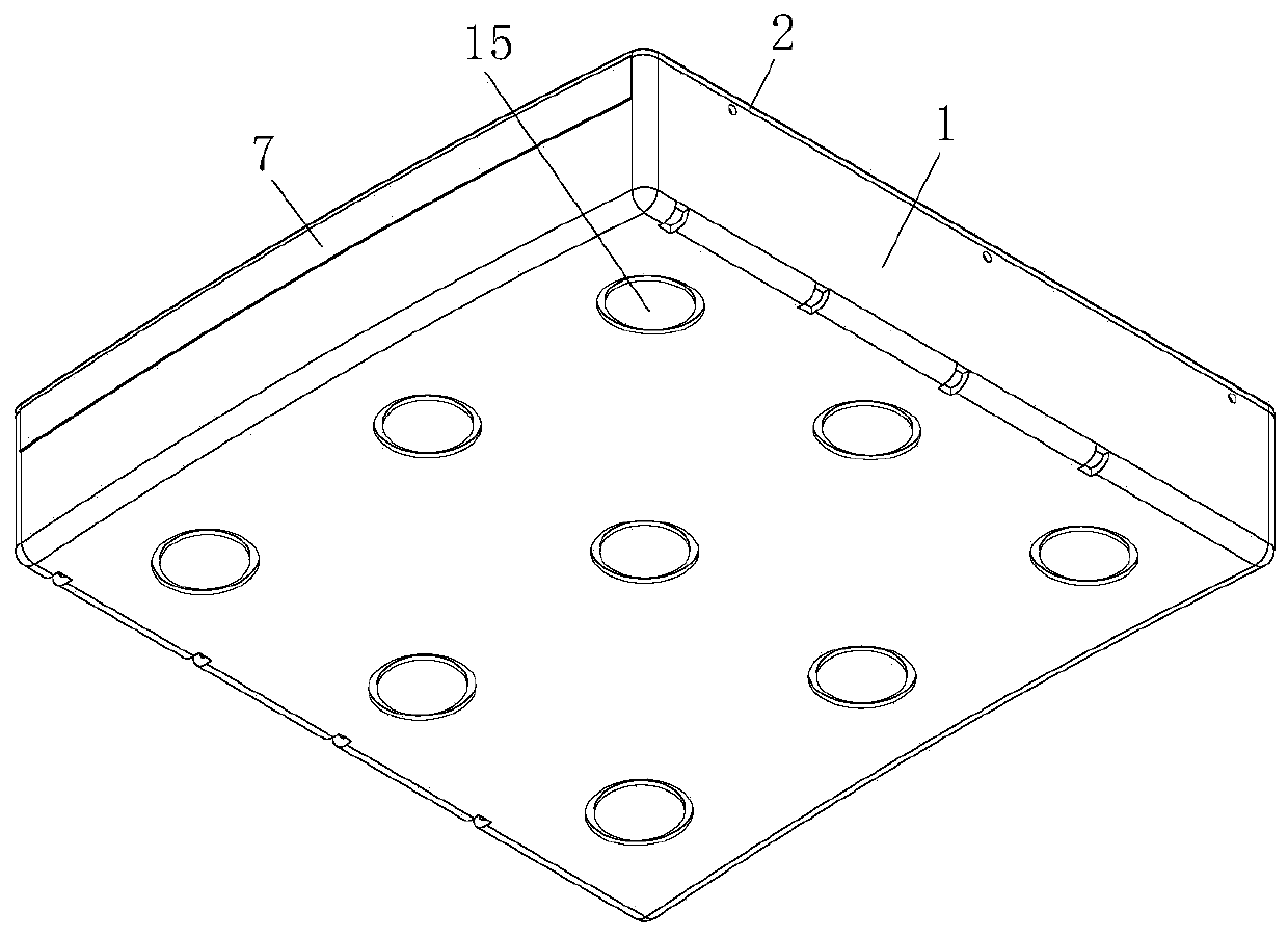 Rain shielding device for automobile