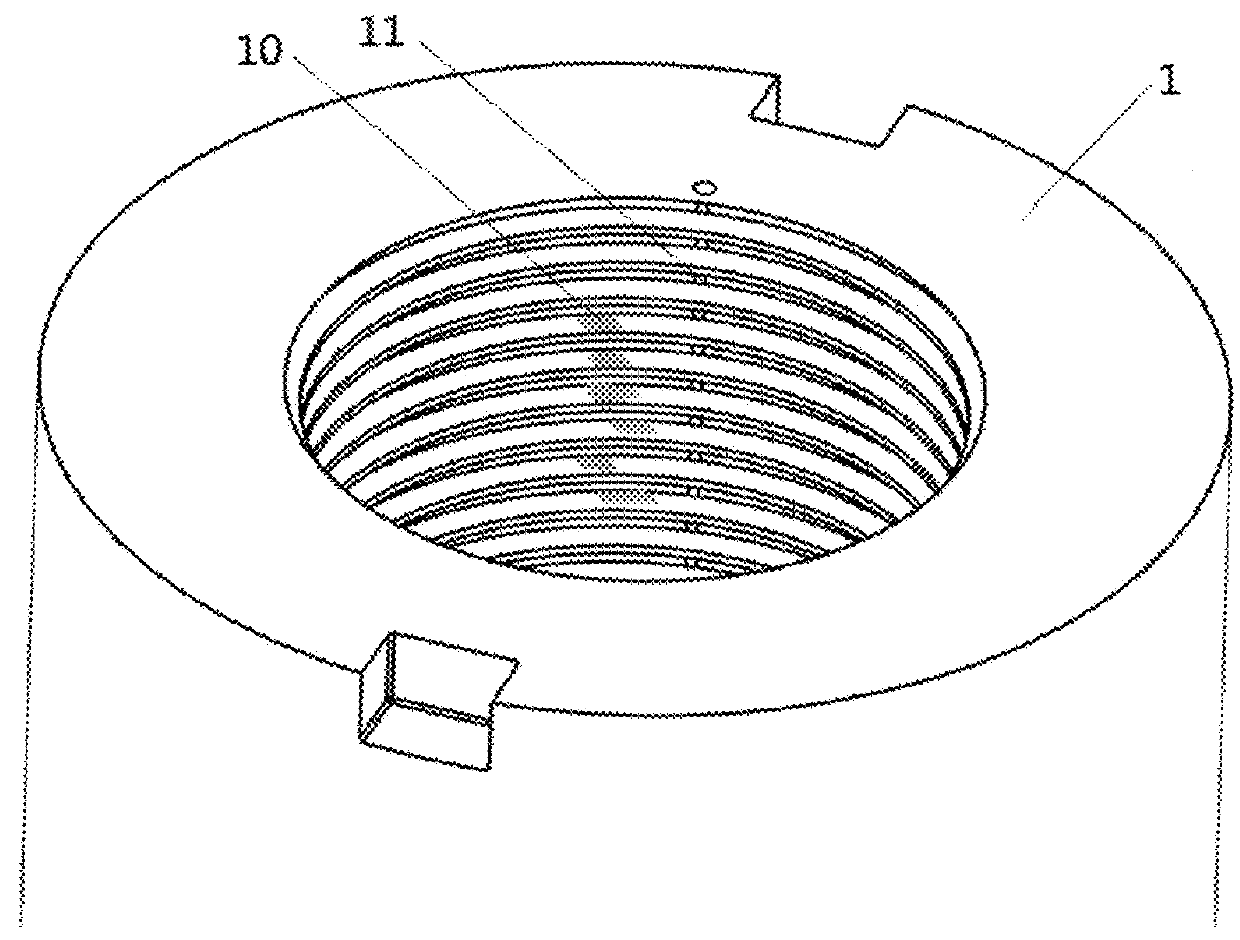 Method for remanufacturing ultra-large copper nut