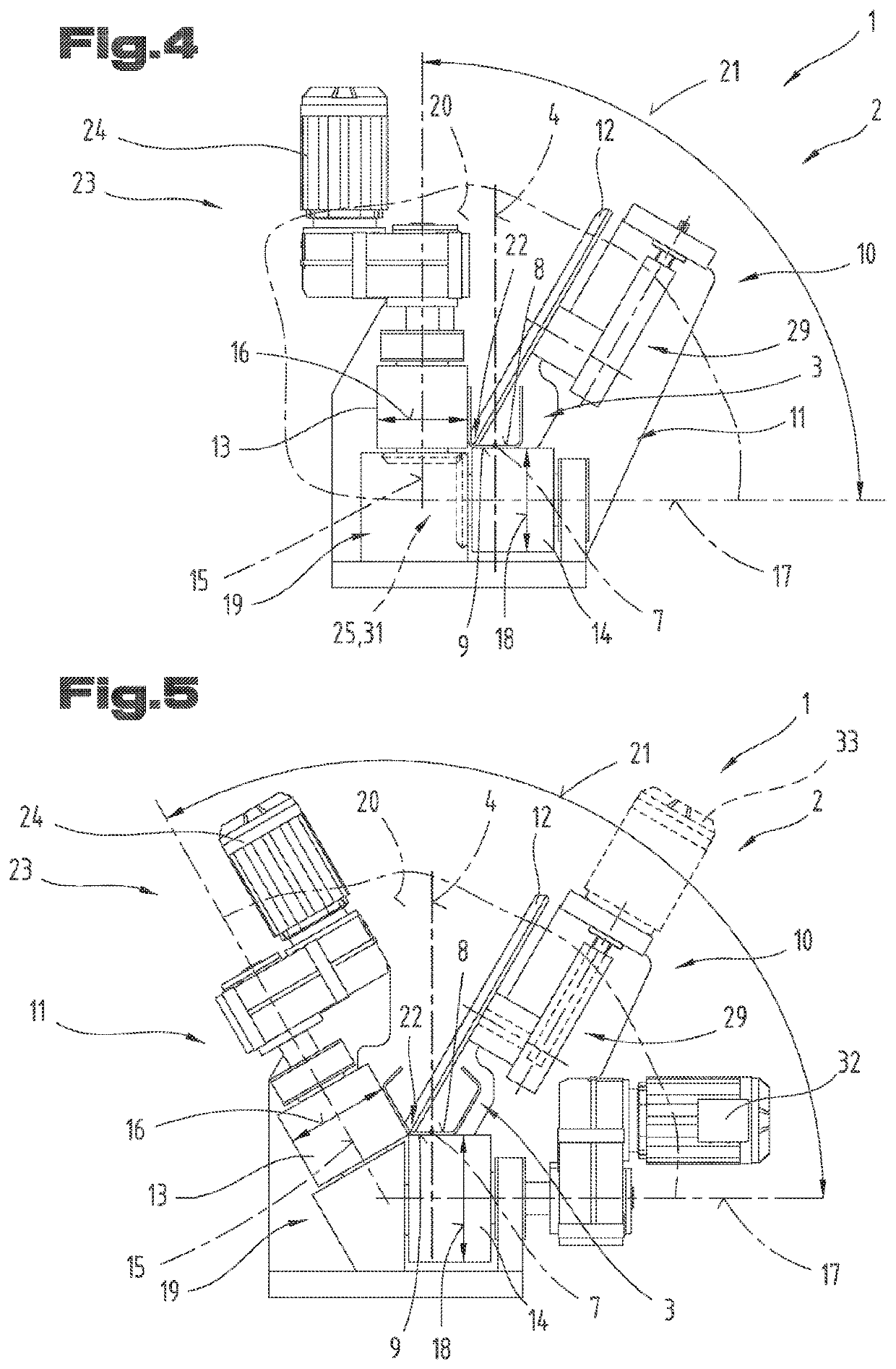 Profiling station, profiling unit formed therefrom and profiling system