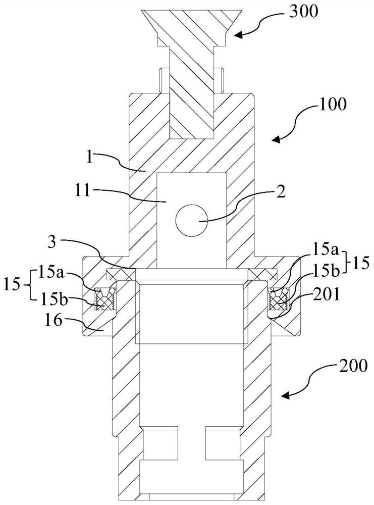Sealing tool and system for sealing detection of sealed container