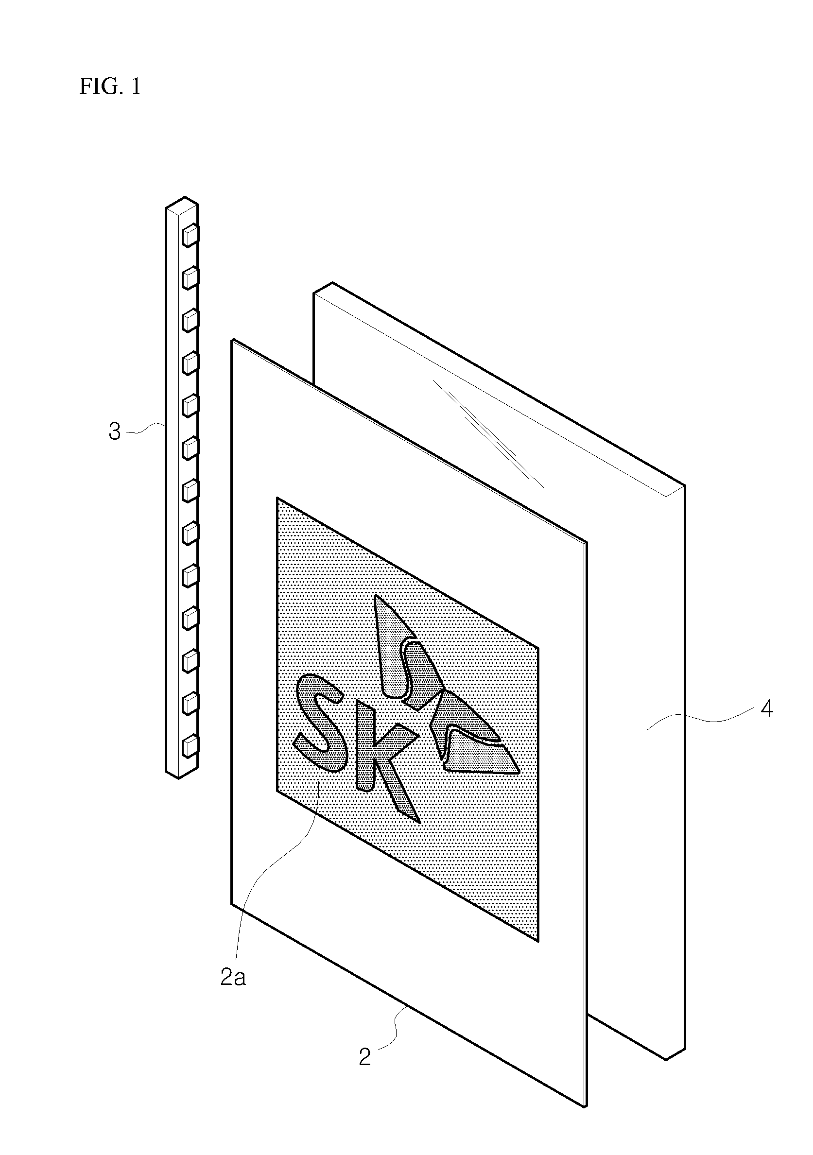 Light-diffusing ink composition and light guide panel using same