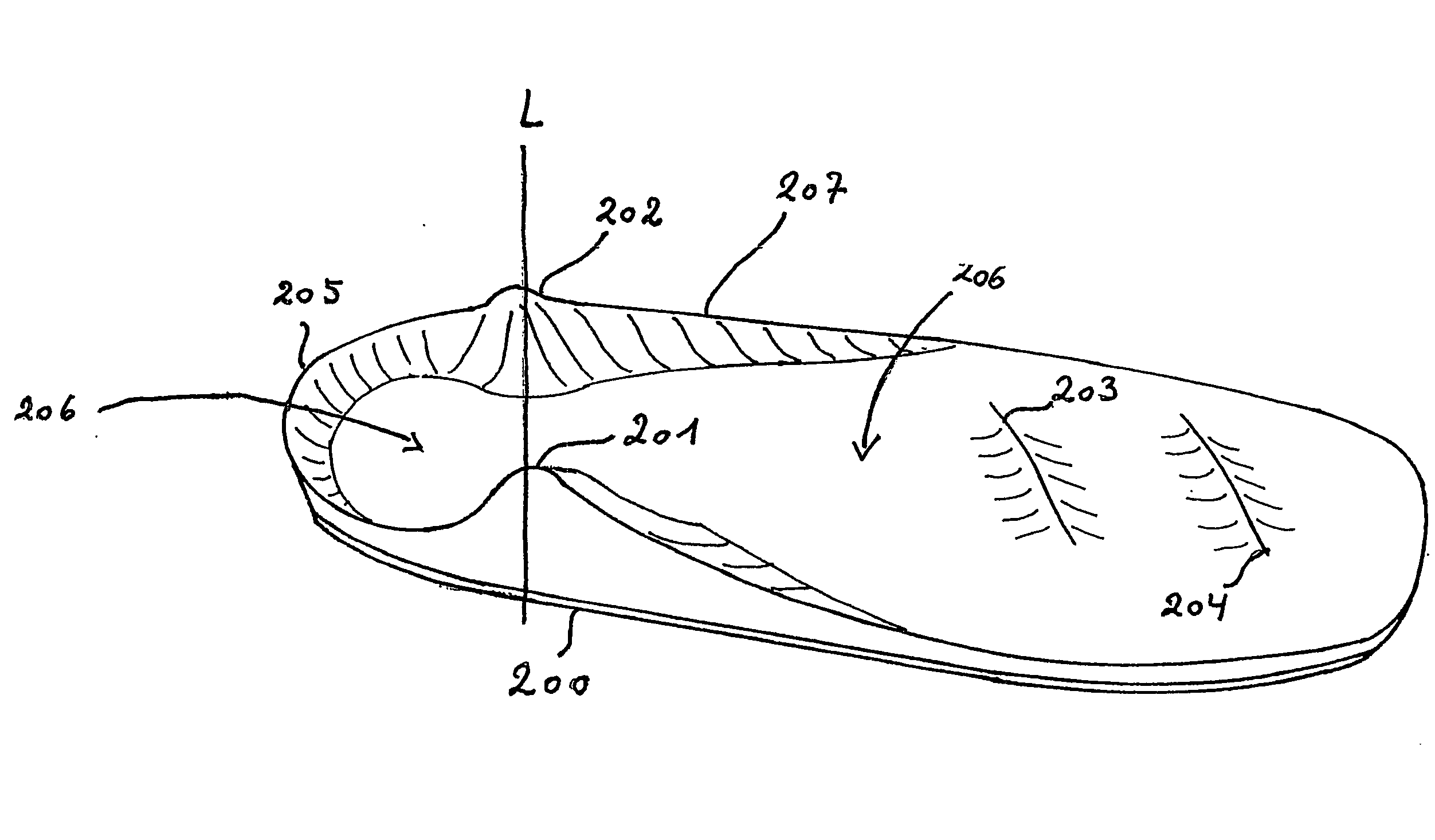 Method for providing an insole for footwear for increased sensory stimulation and an insole suited for the method