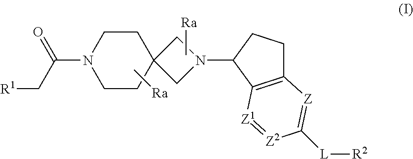 2,3-dihydro-1h-inden-1-yl-2,7-diazaspiro[3.5] nonane derivatives
