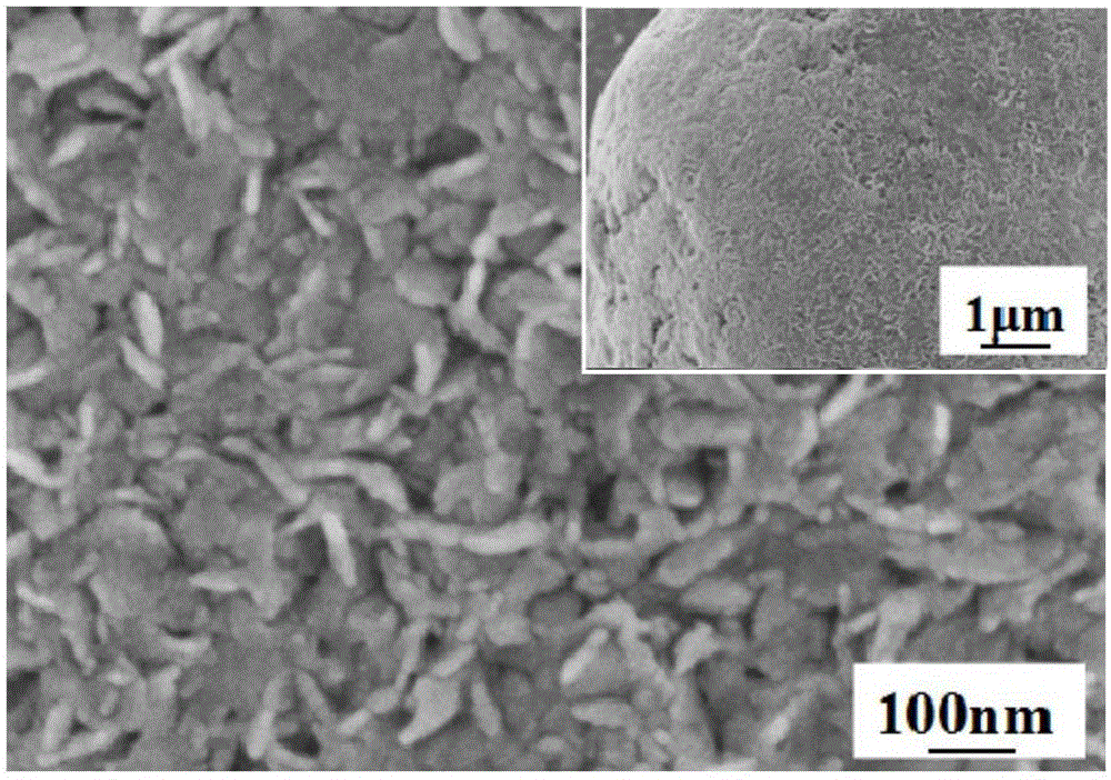 Preparation method for nano-flake SnS2 sodium-ion battery negative electrode material with good rate capability