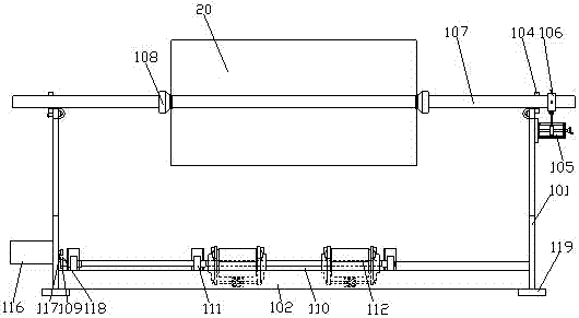 An automated production line for square toilet paper