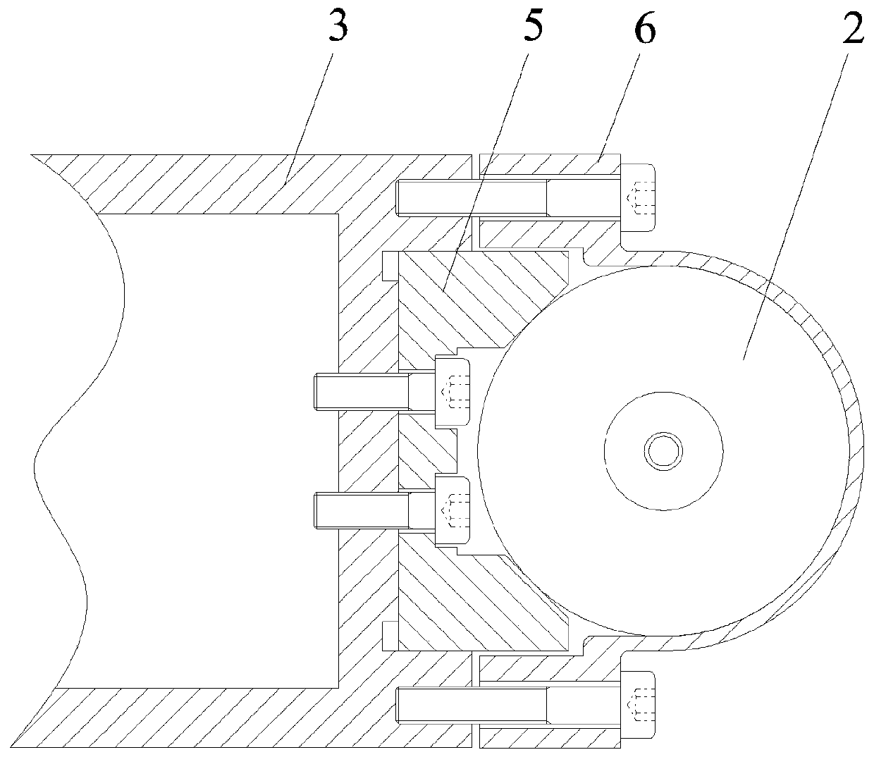 Dual-shaft, arc and large-size involute sample plate