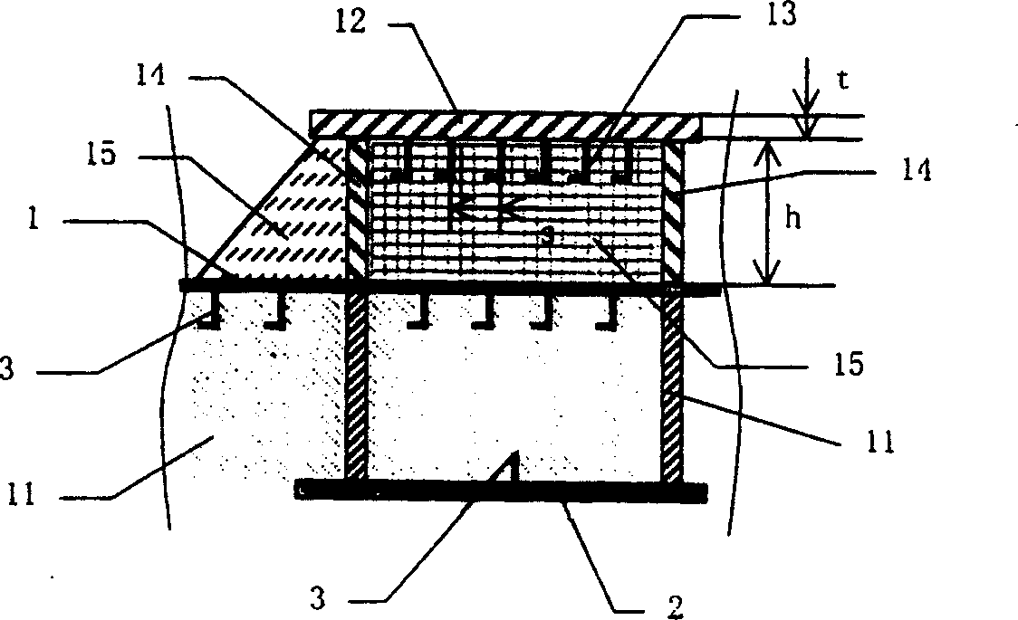 Reinforcnig device for ship hatch cover