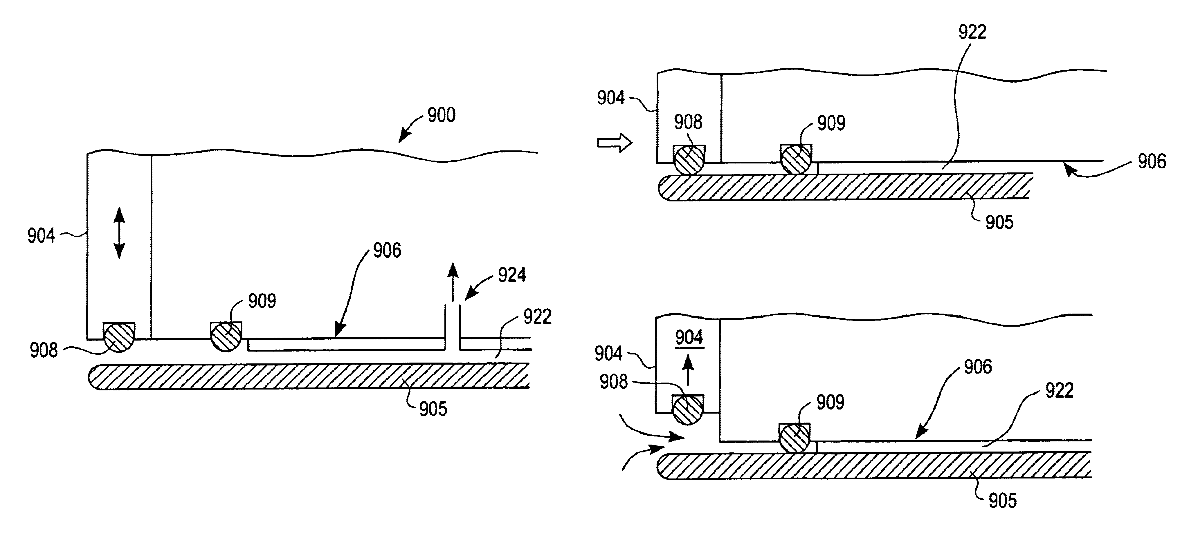 Method and apparatus of sealing wafer backside for full-face electrochemical plating