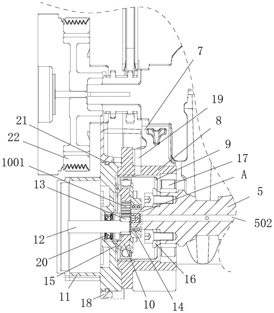 Assembly method of variable compression ratio drive structure