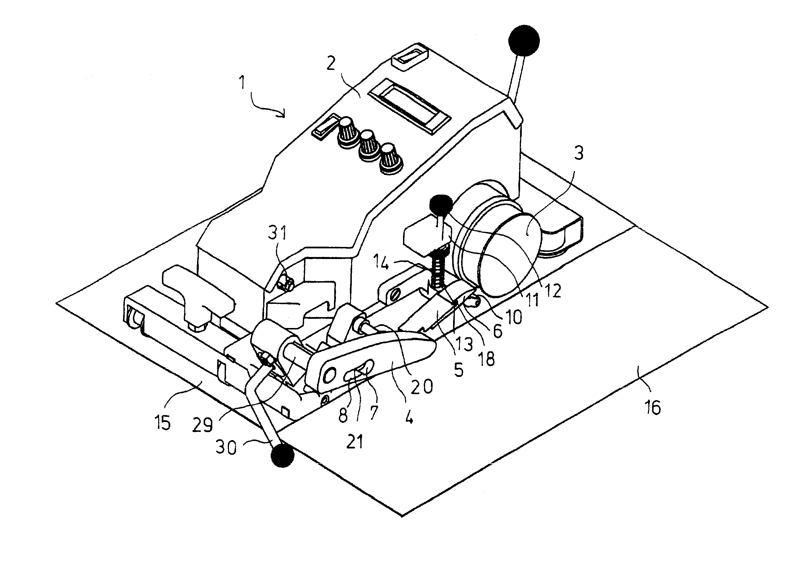 Method and apparatus for the overlapping welding of sheet-like plastic materials