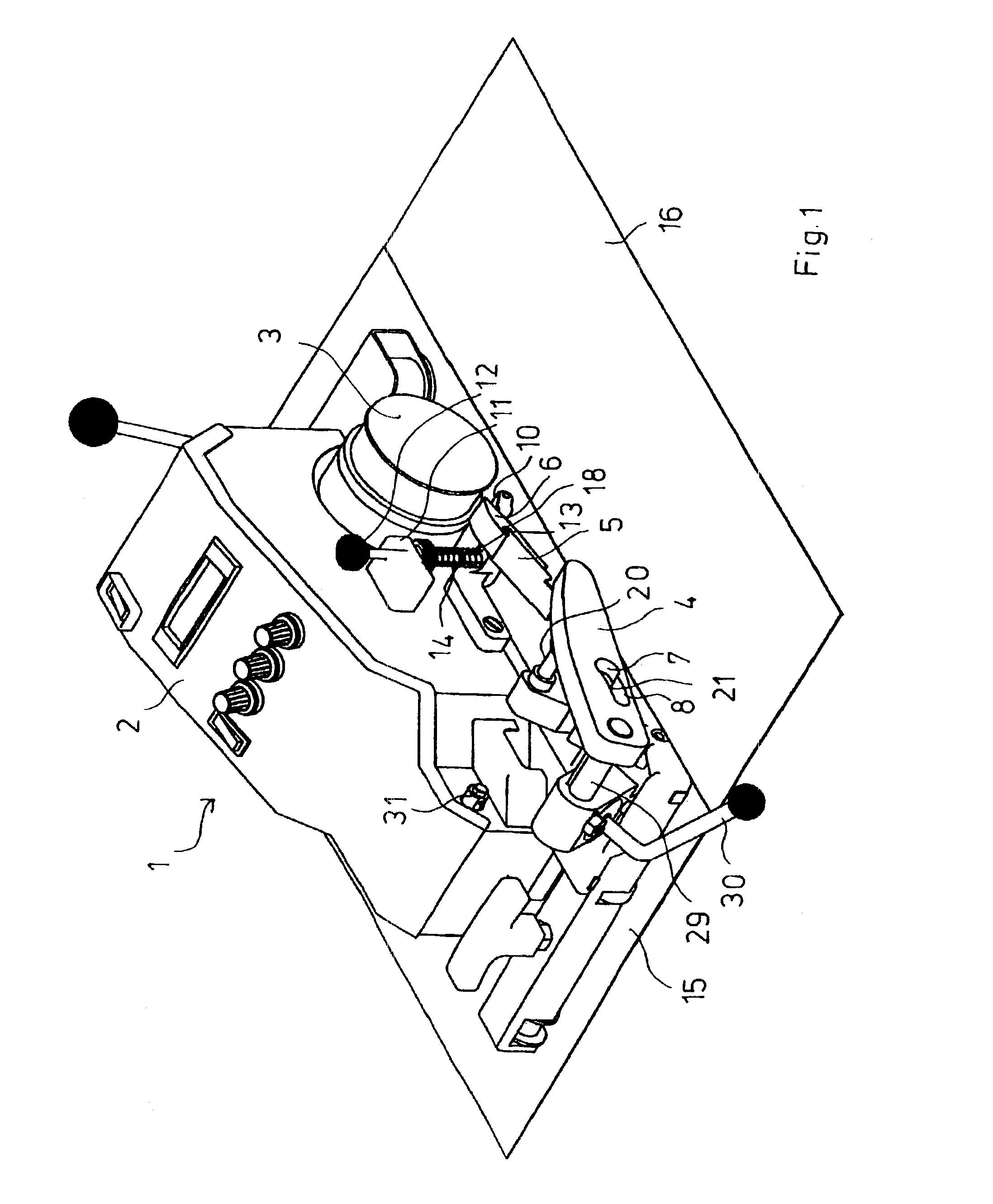 Method and apparatus for the overlapping welding of sheet-like plastic materials
