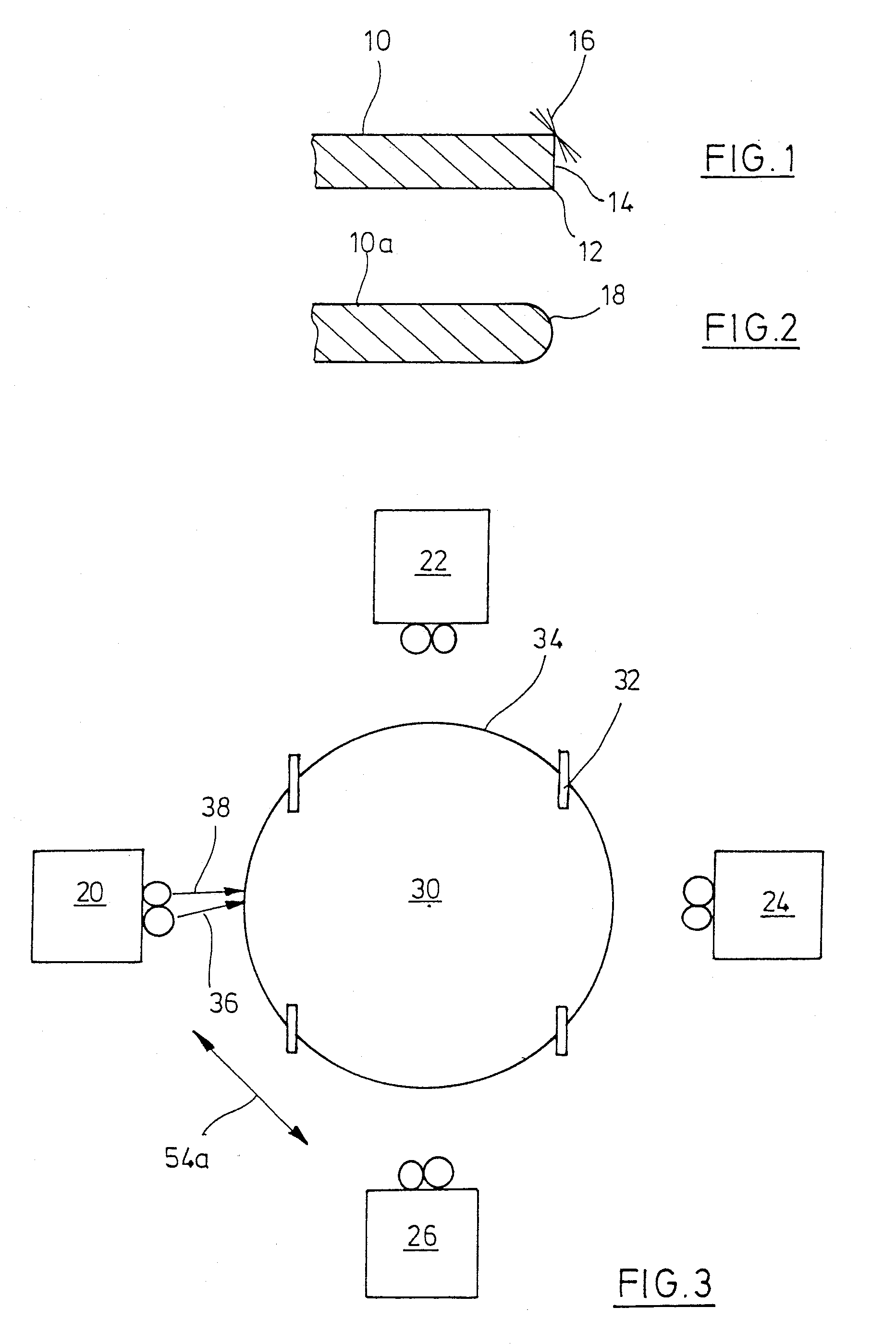 Method for profiling the perimeter border of a semiconductor wafer
