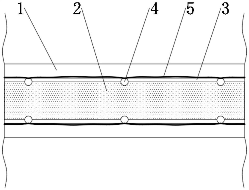 Density control type anti-over-bending cable