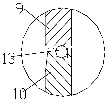 Electroplating environment treatment device for cylinder body out-of-groove electroplating