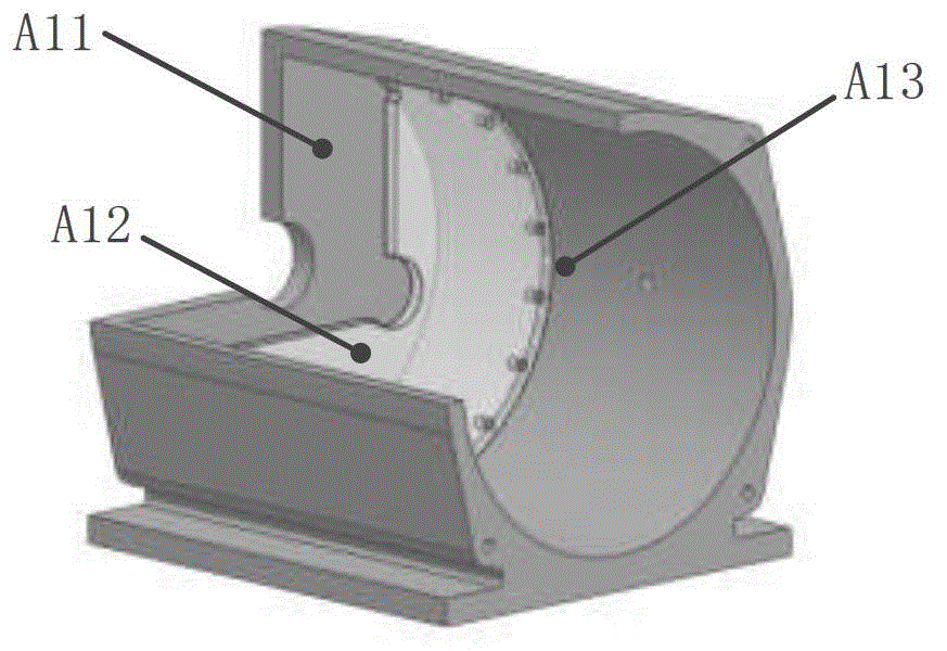 Sectional type switch reluctance motor