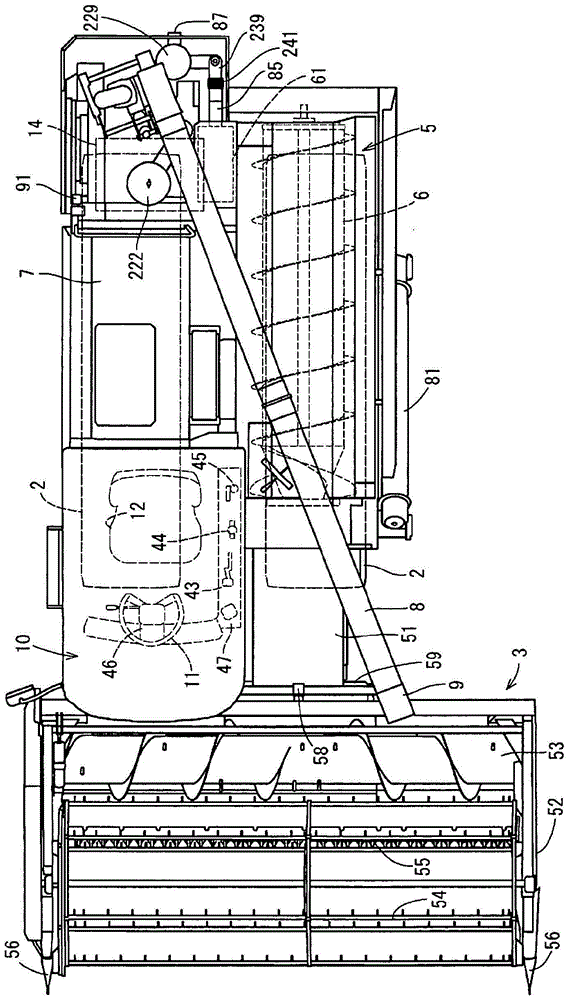 Work-vehicle engine device