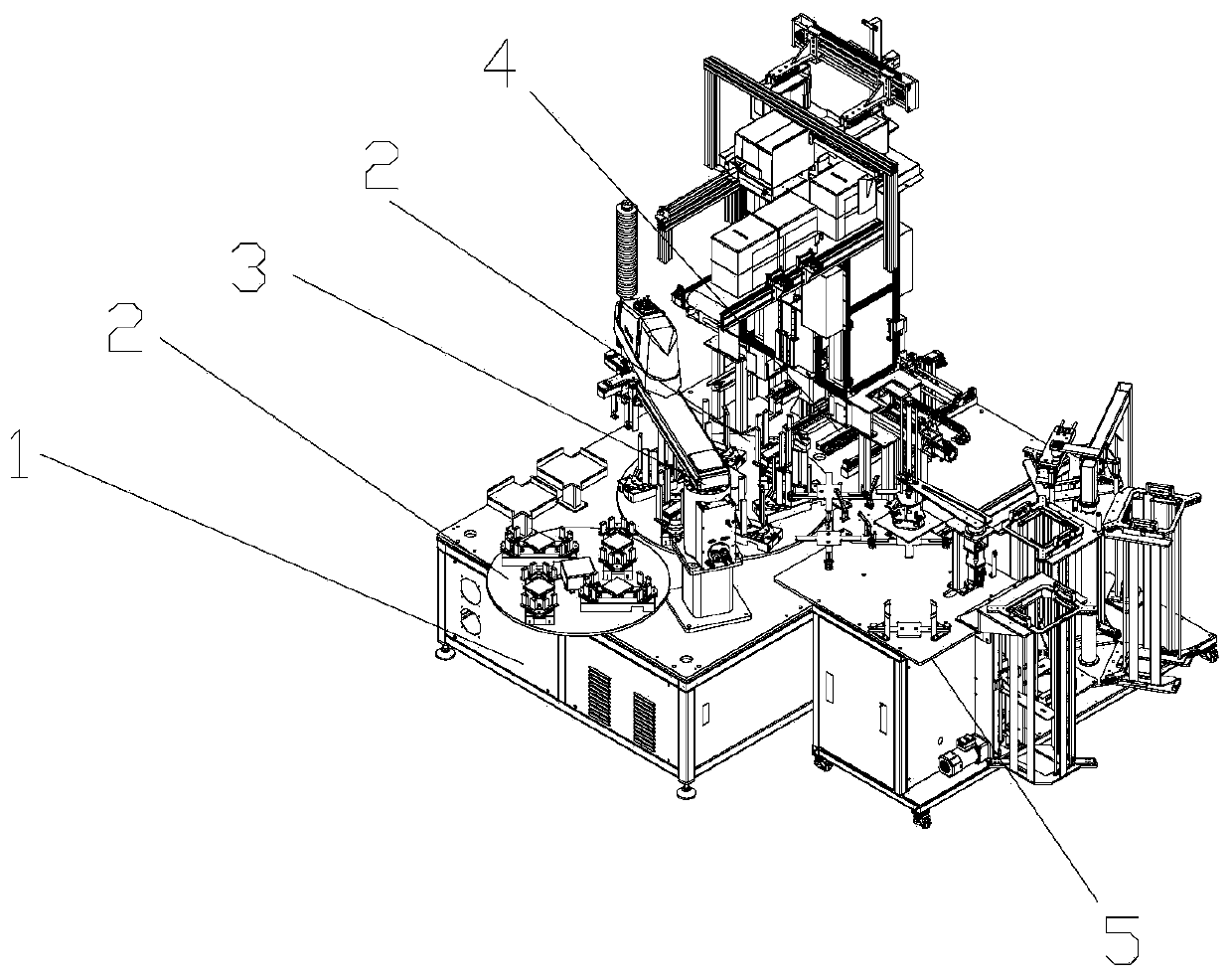 Silicon wafer boxing machine