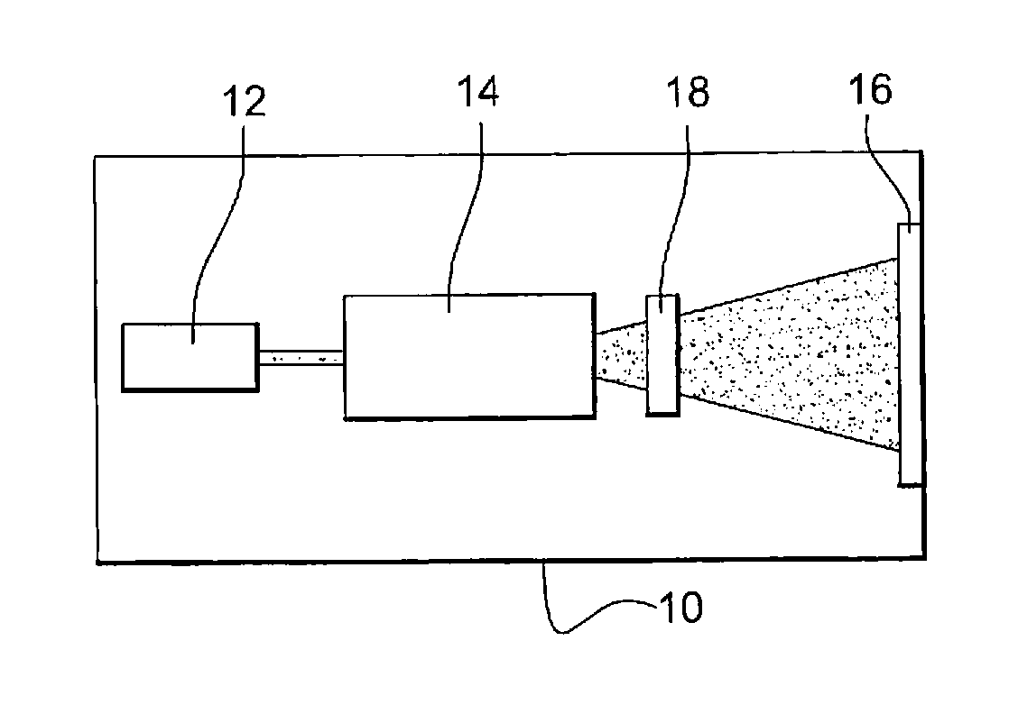 Speckle reducer and projection unit including a speckle reducer