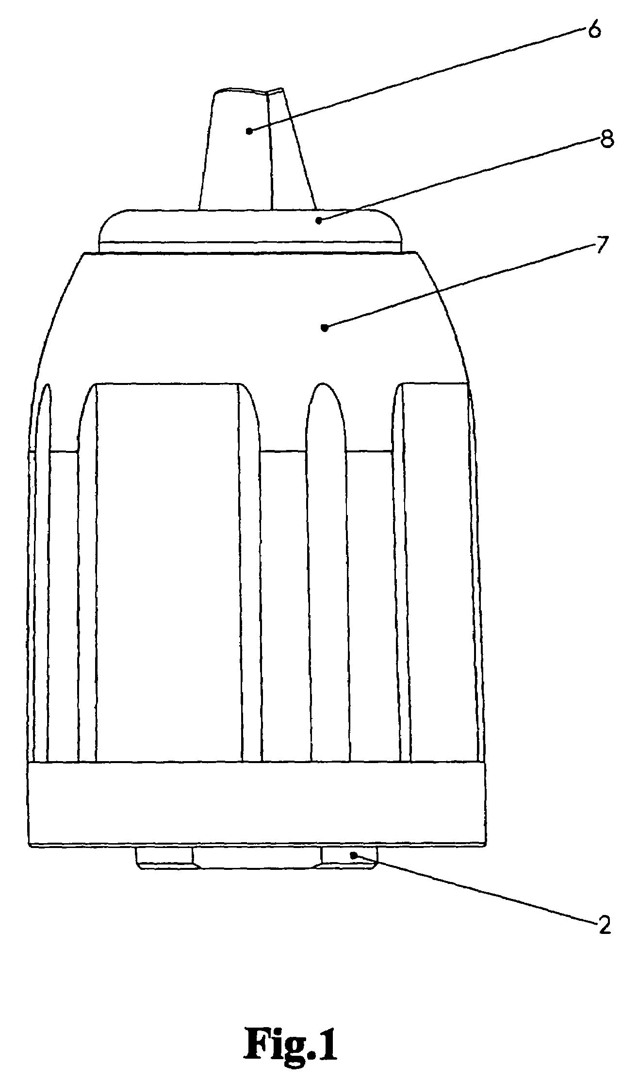 Self-tightening keyless chuck