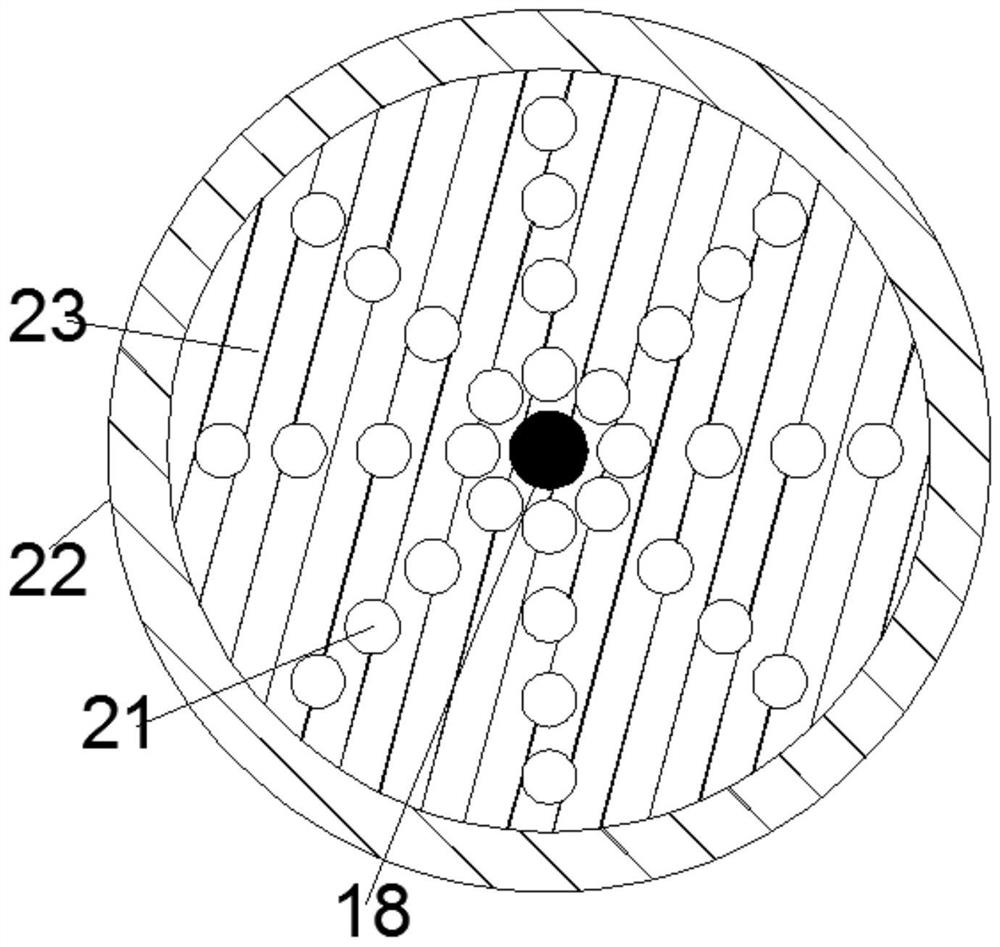 Organic solvent dehydration tower device