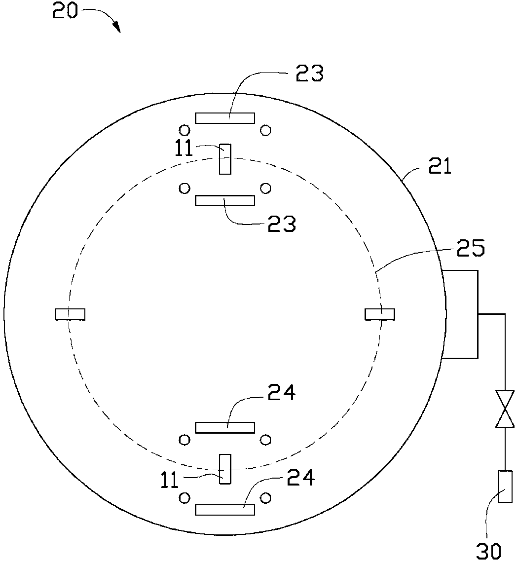 Preparation method of coated article and coated article prepared by it