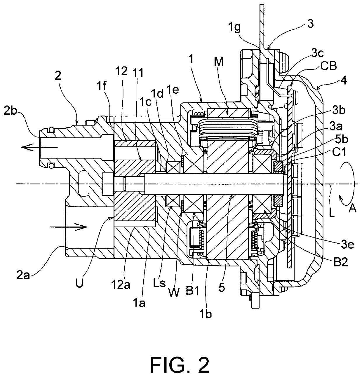 Permanent magnet-embedded motor and pump device