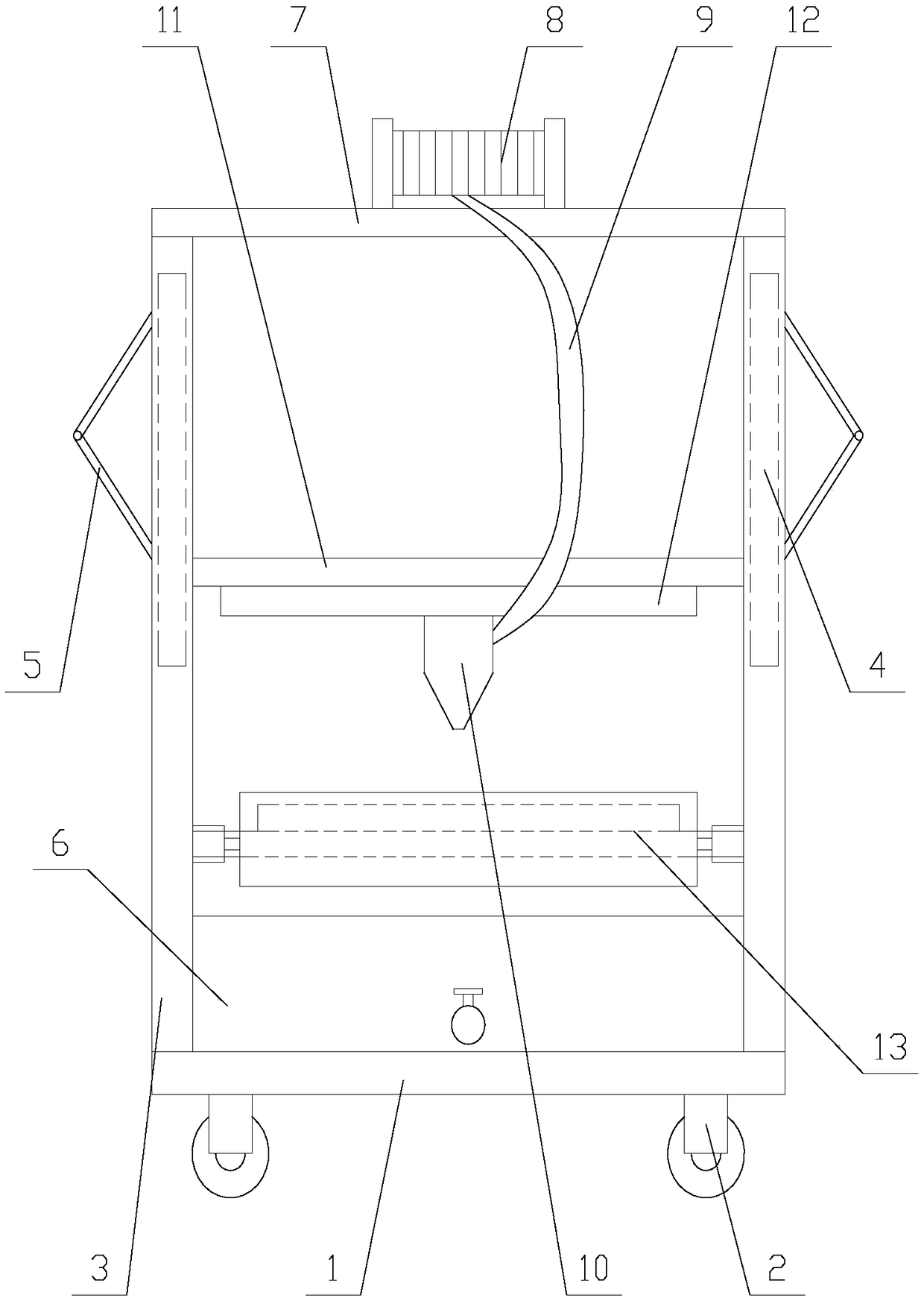 An automated 3D printing device suitable for mass printing production