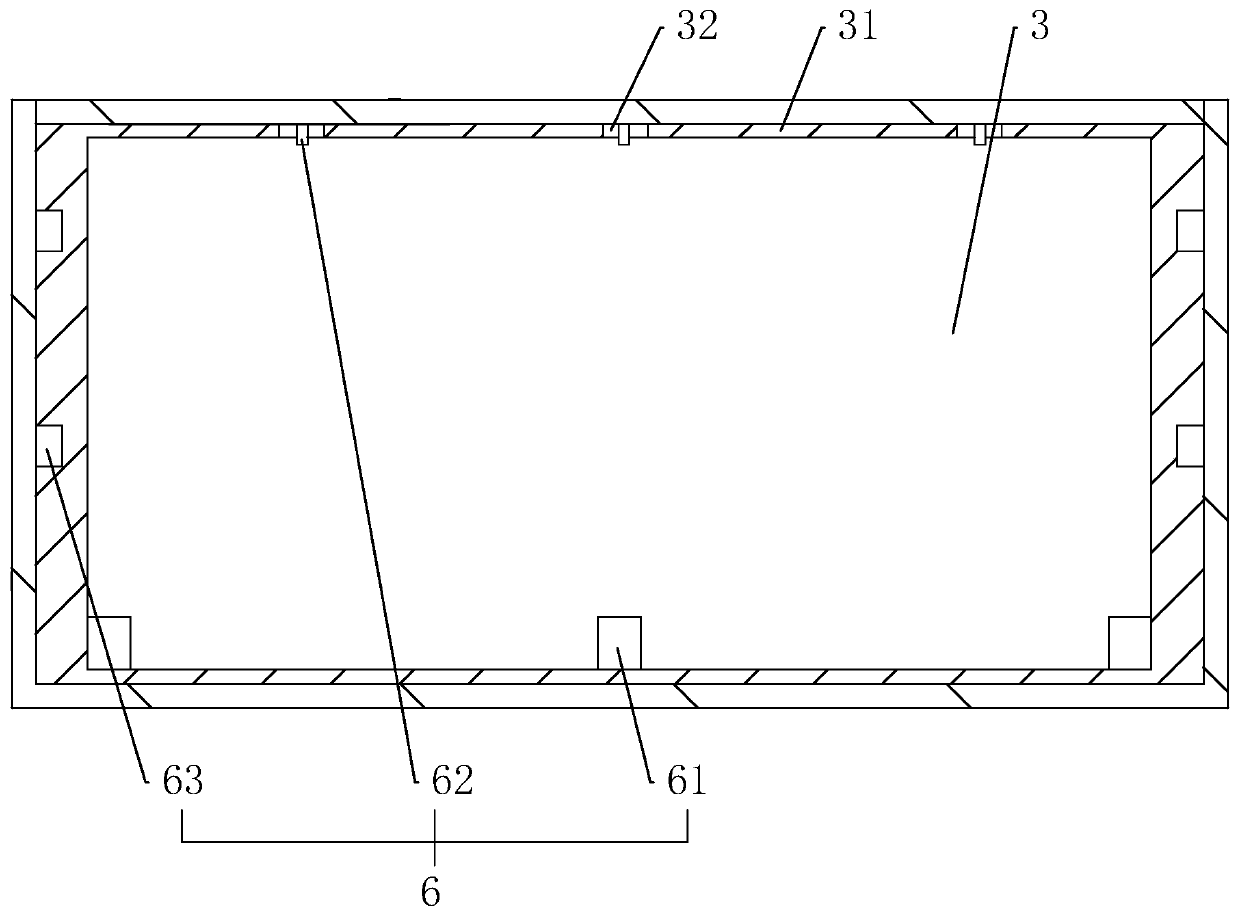 Micro-negative pressure recycling and circulating treatment system of VOCs purification treatment device