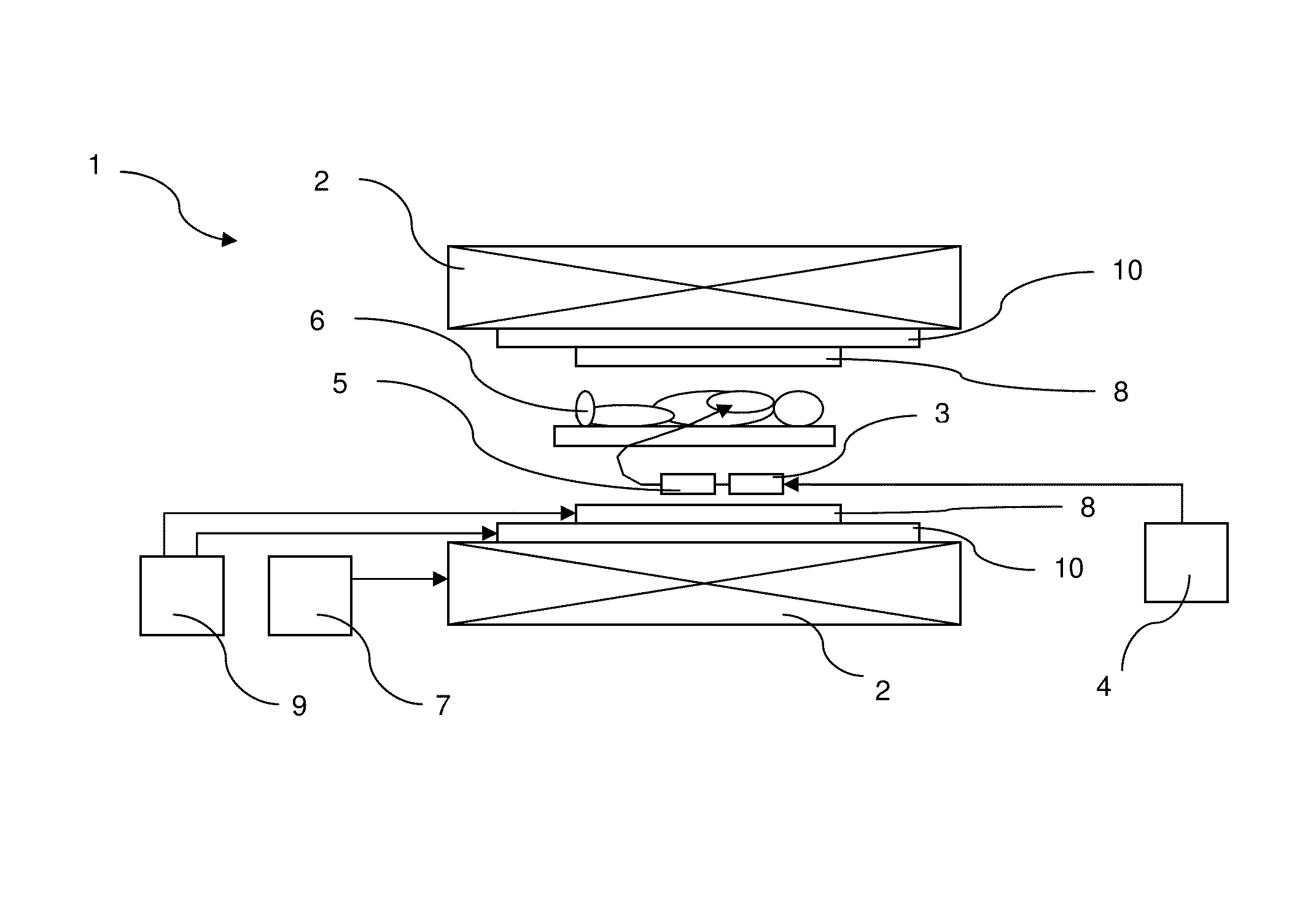 Field cycling method for magnetic resonance