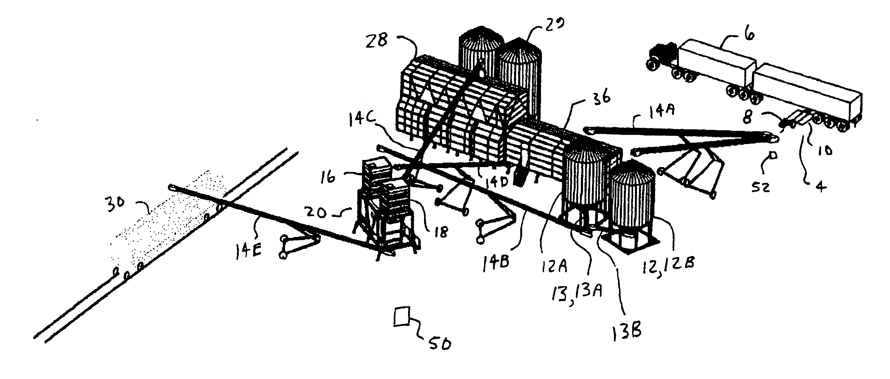 Method and apparatus for moving agricultural commodities