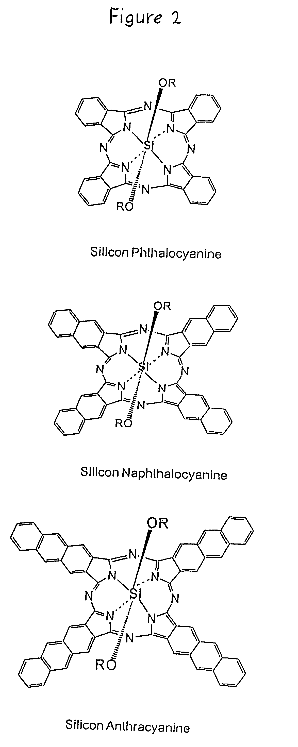 Hybrid phthalocyanine derivatives and their uses