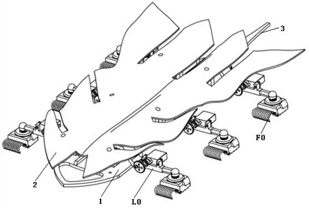 Bionic climbing robot