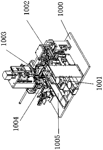 Full-automatic resin lens mold assembly and pouring system