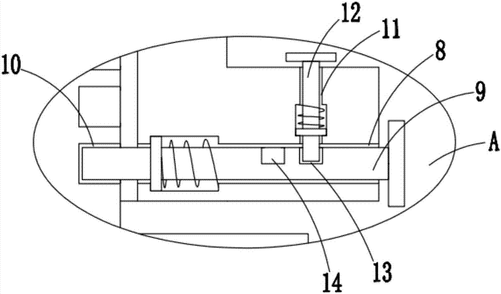 Clamping device for automobile checking fixture