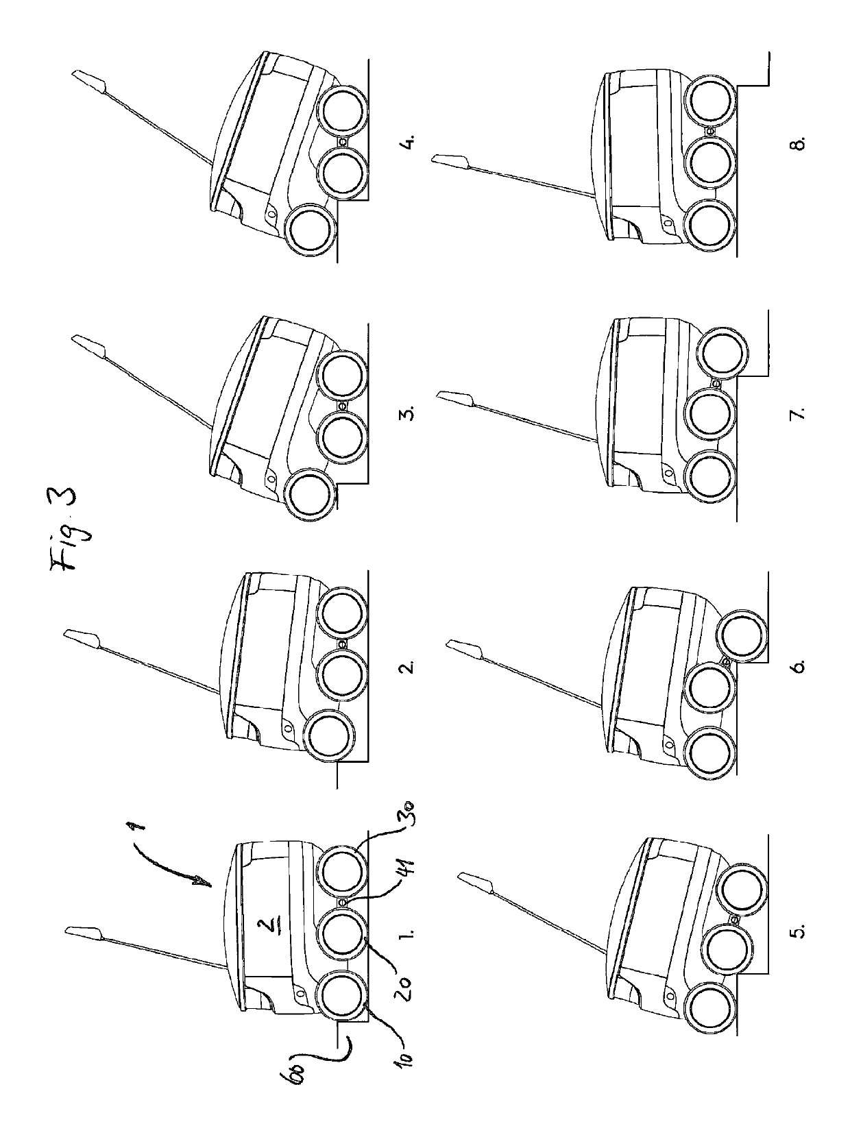 Robot and method for traversing vertical obstacles