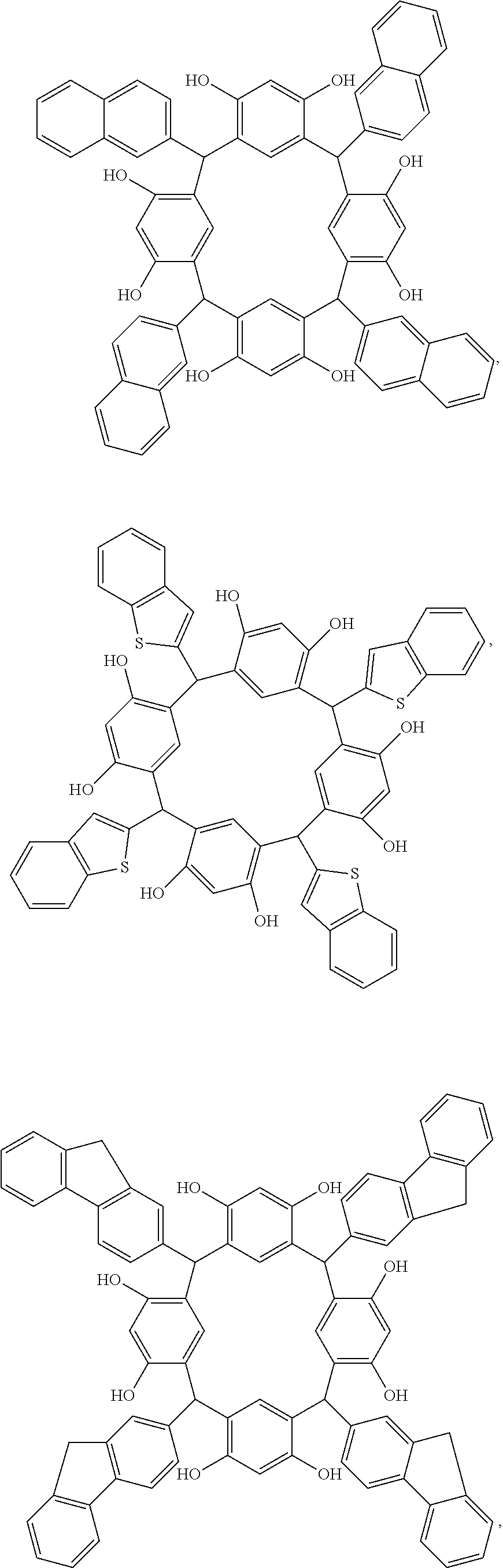 Calixarene compound and photoresist composition comprising same