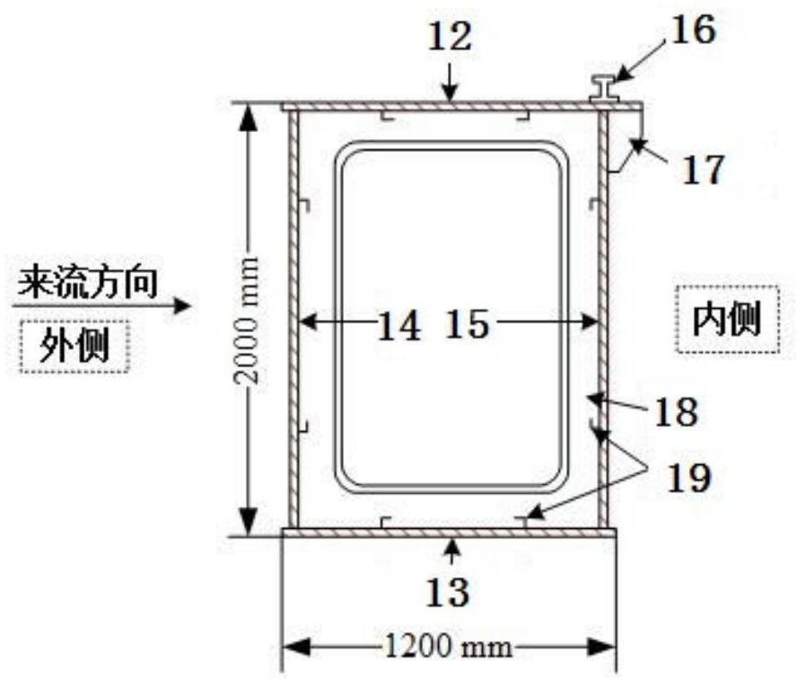 Bionic structure and design method of wind-resistant and load-reducing box girder of gantry crane