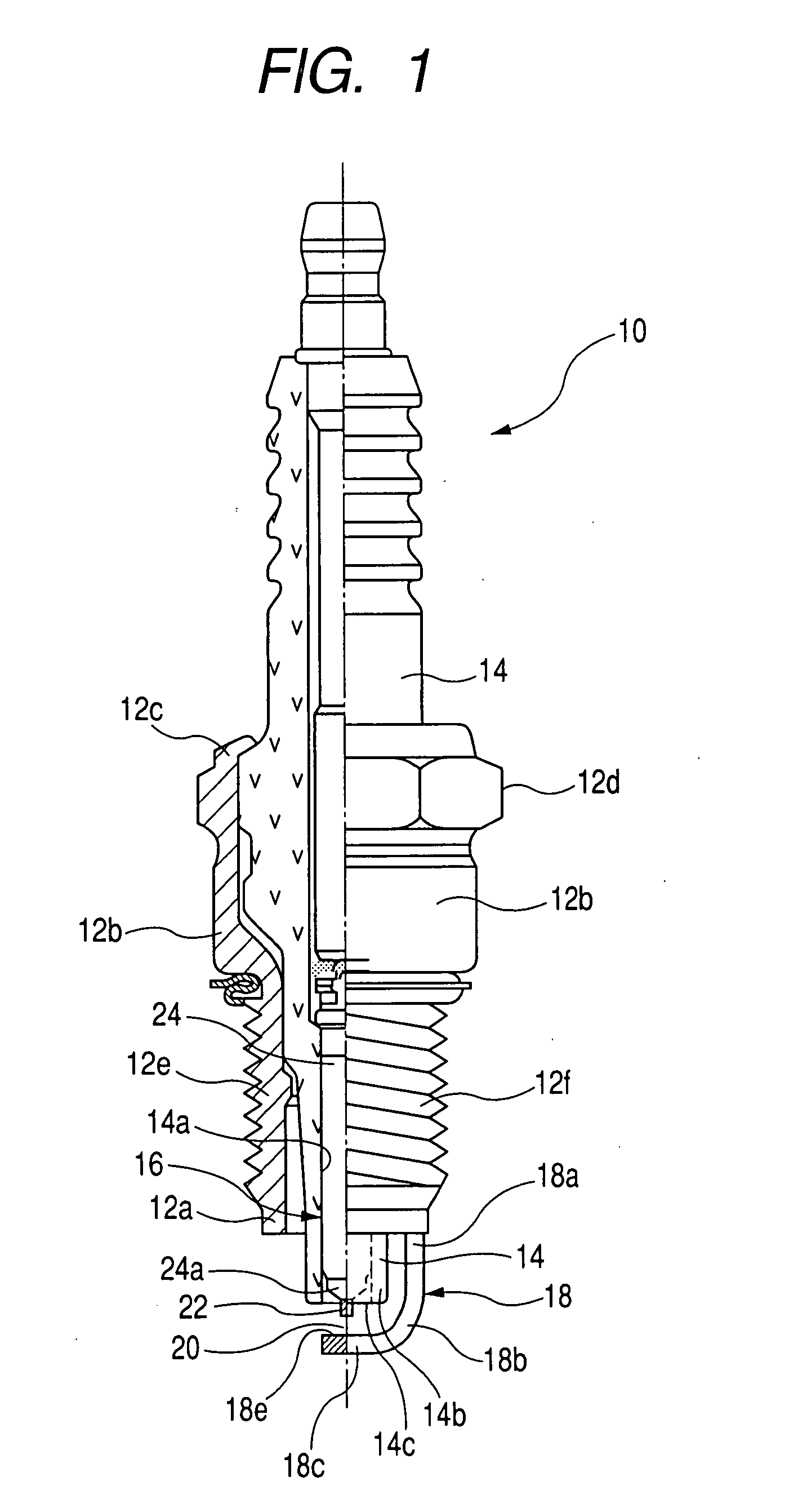 Spark plug for internal combustion engine and related manufacturing method