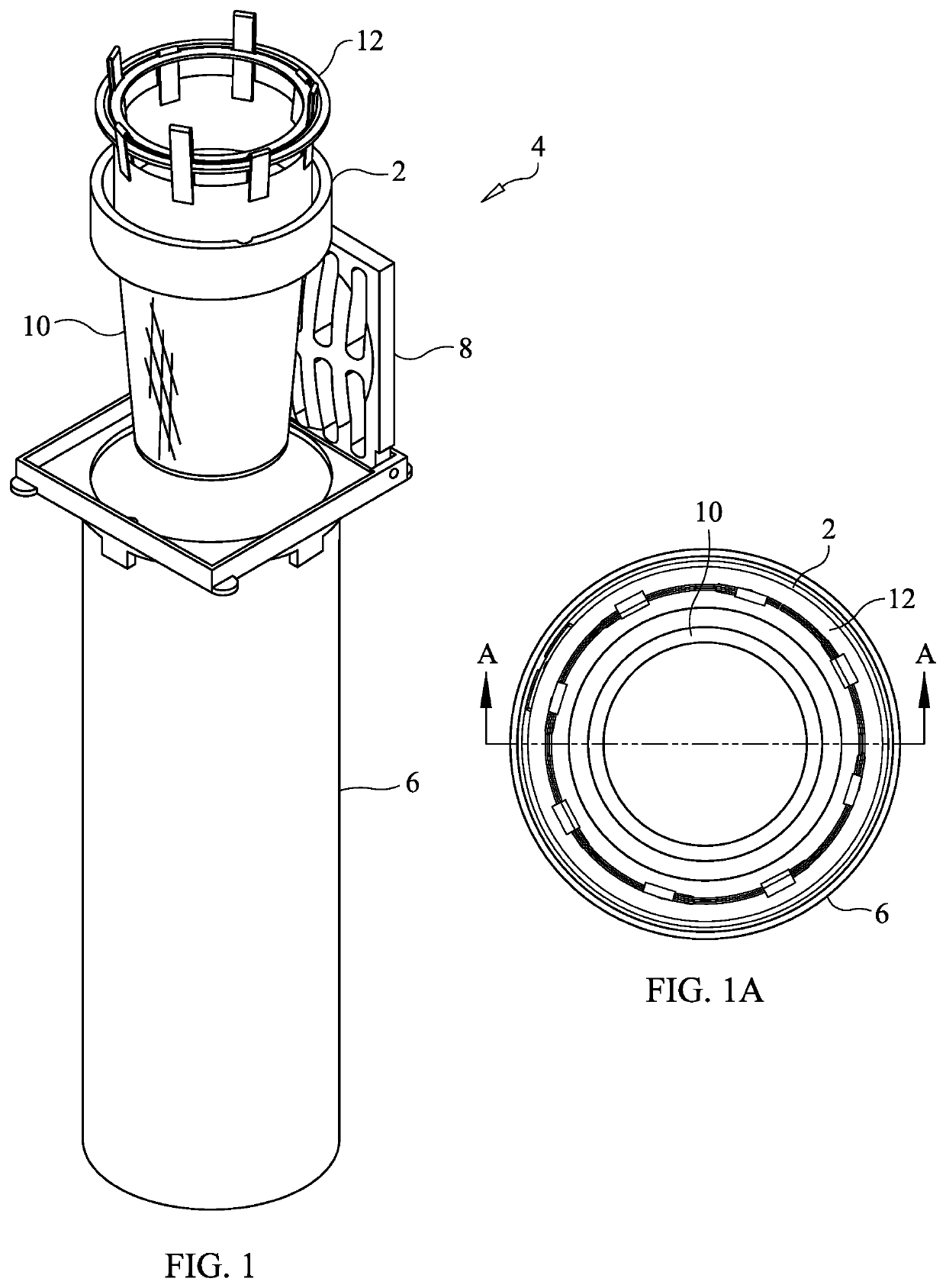 Expansion ring mountable in a storm drain for supporting a filtering apparatus