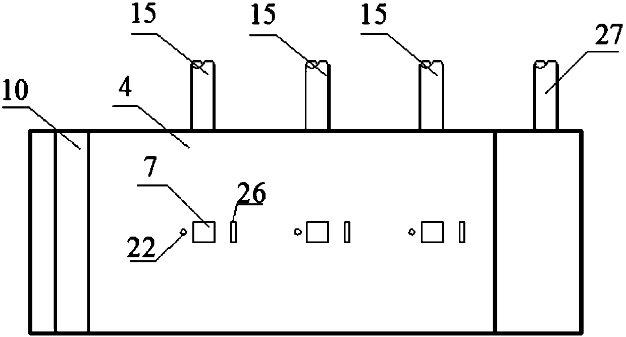 Rainwater opening device with flow diversion and interception function