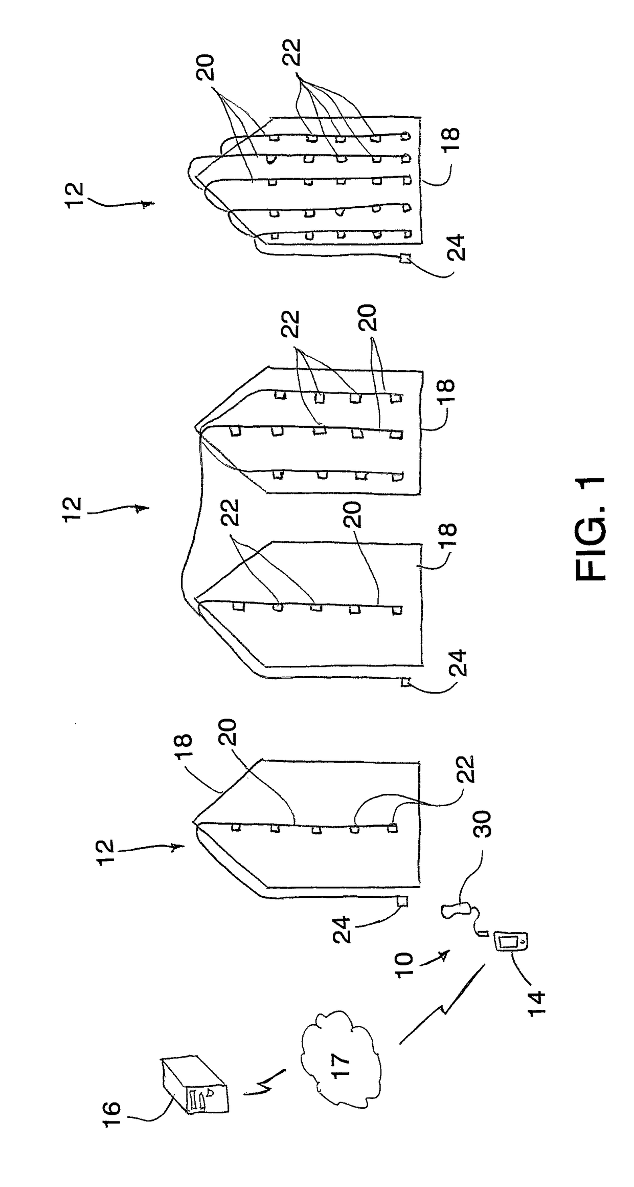 System and method for communicating grain bin condition data to a smartphone