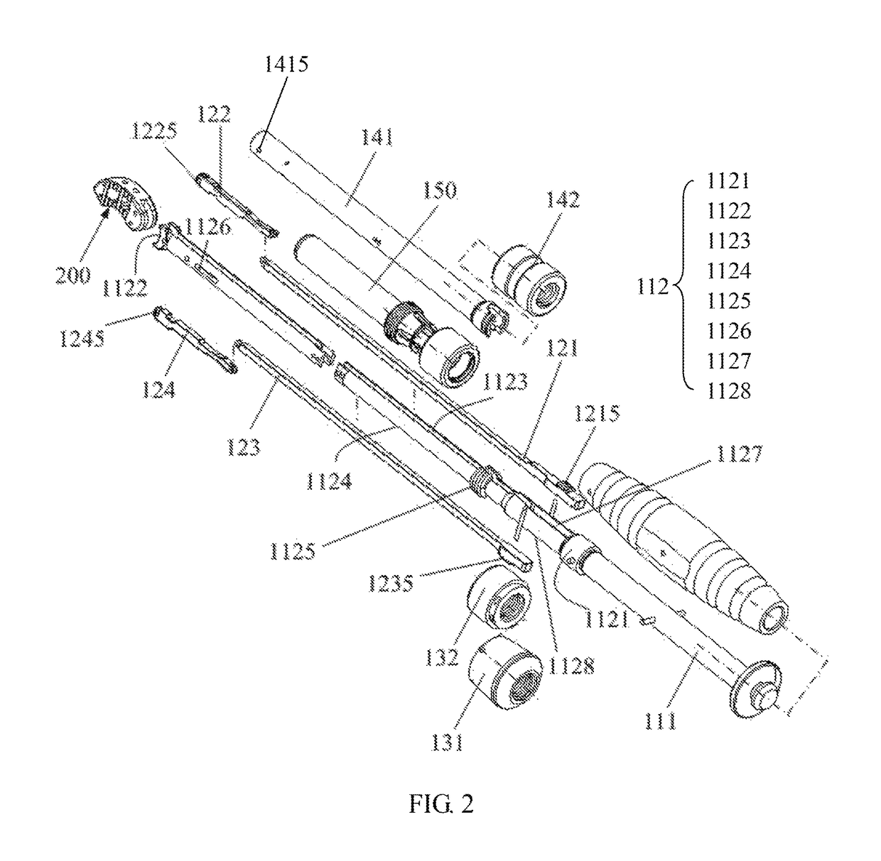 Spinal fusion surgery instrument for implanting and intervertebral cage thereof