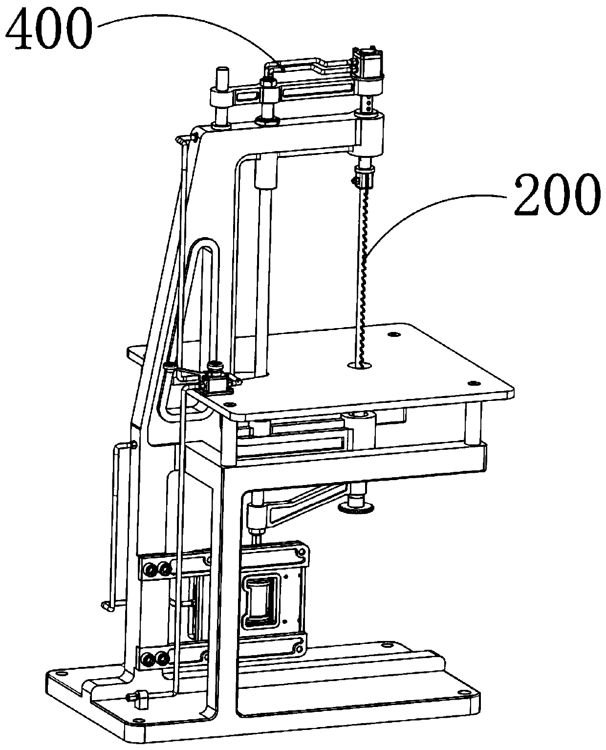 A multi-level protection pneumatic reciprocating saw