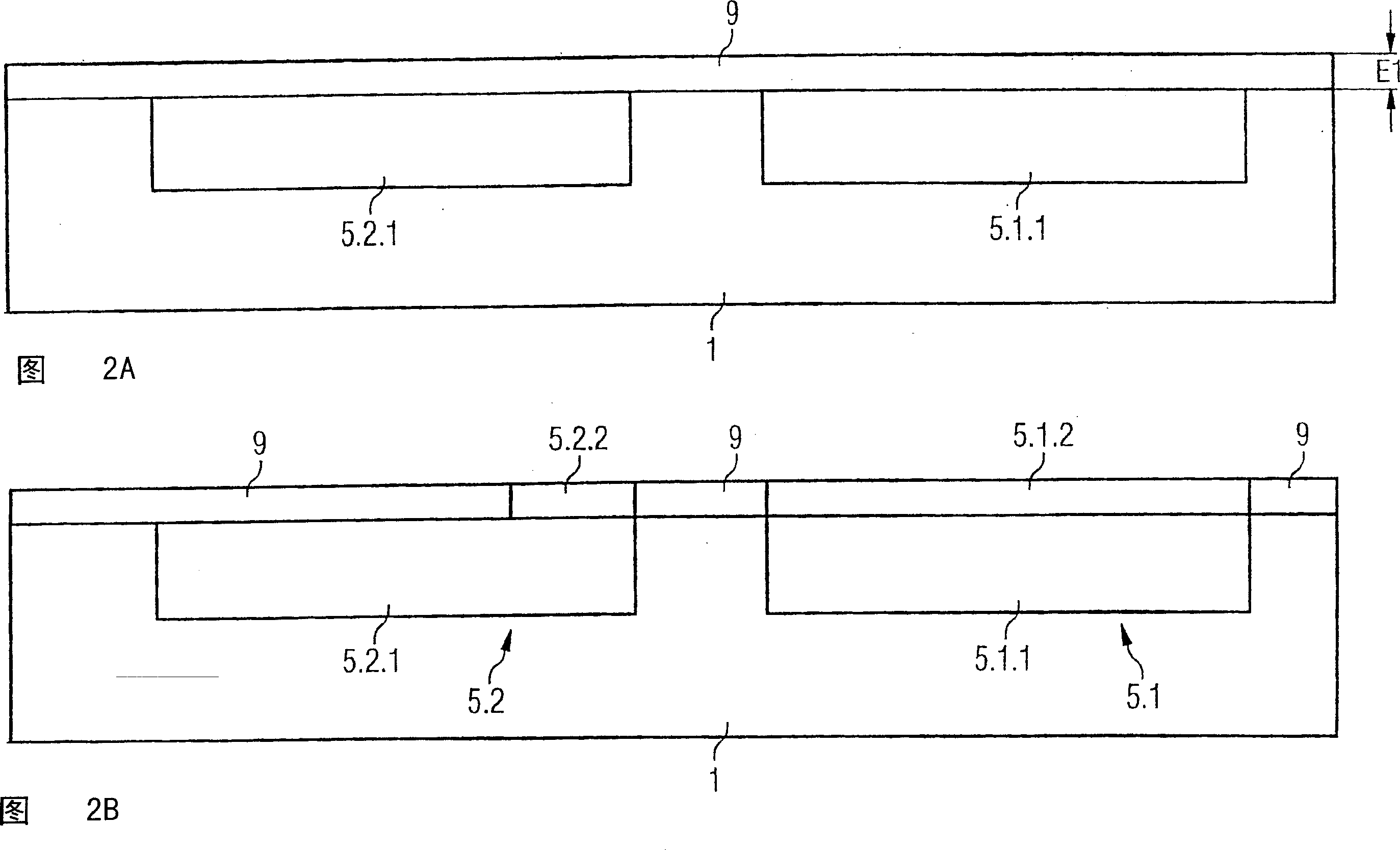 Method for producing a transistor structure