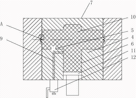 Viscoelasto-plastic soft mode forming method of minor-radius corrugated surface thin-wall metal barrel part