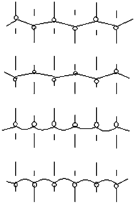 Polyurethane Roman cloth with high stretching resilience and preparation method thereof