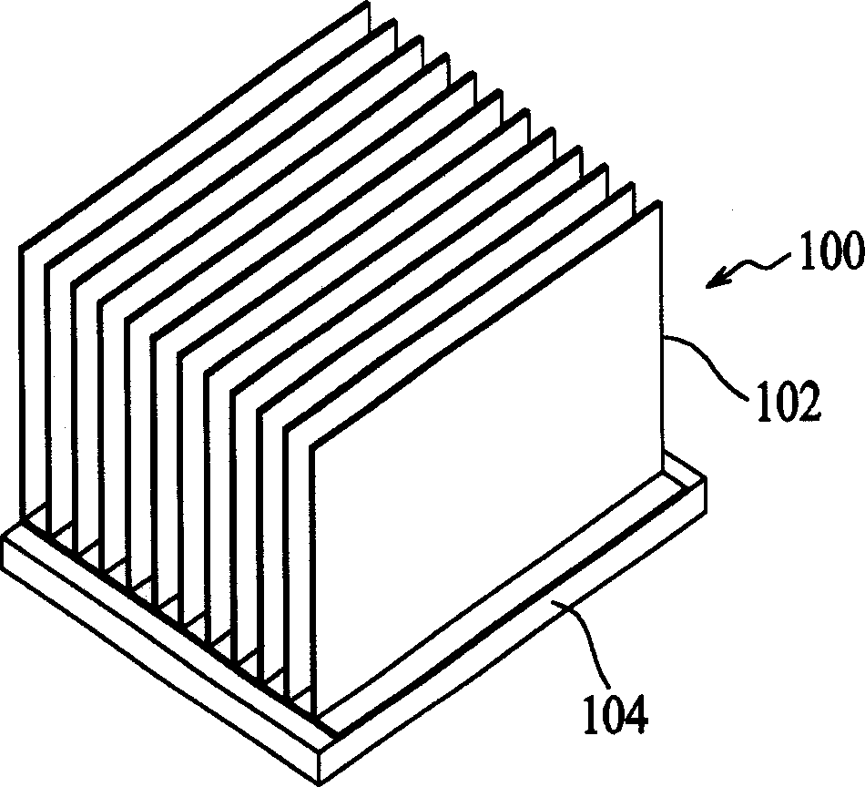 Radiating fin and fin assembly