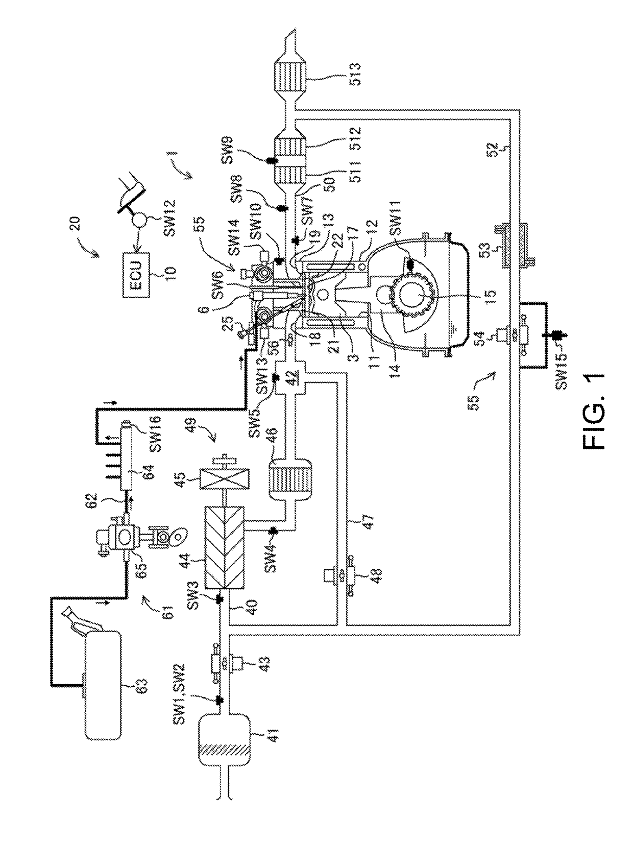 Control system of compression-ignition engine