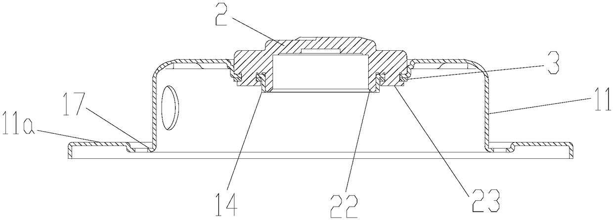 Motor end cover assembly and motor