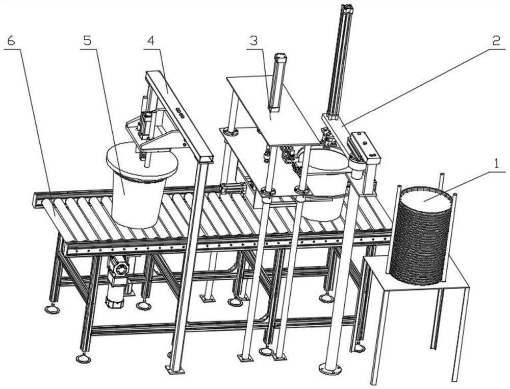 Automatic capping machine and capping method for plastic barrels